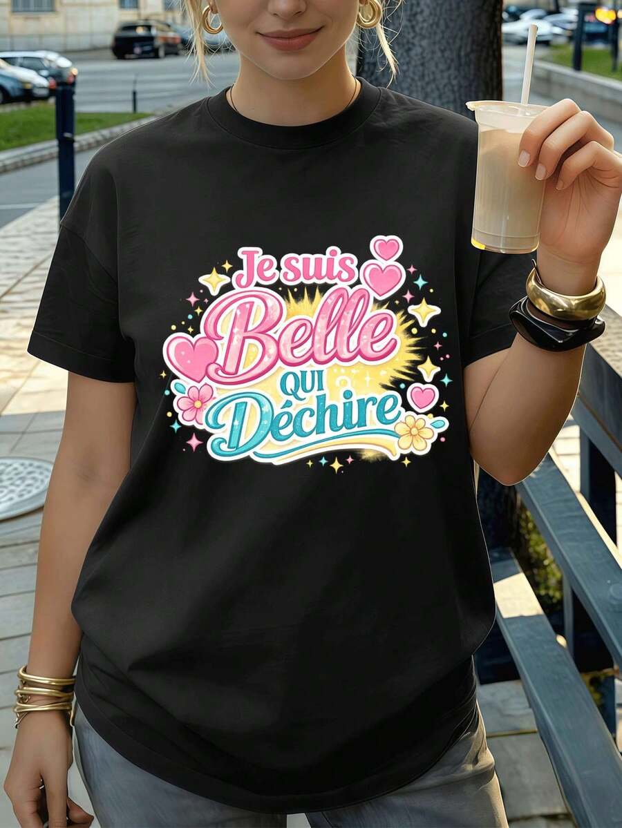 Women T-Shirts - Black - View 1