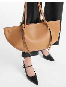 Bolsos de hombro para mujer - Marrón - Ver 2