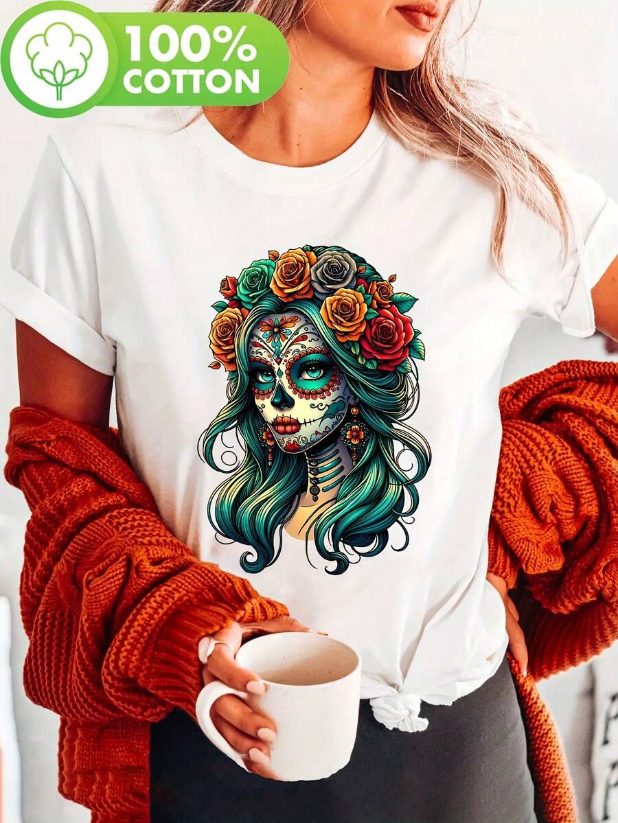 Women T-Shirts - White - View 1