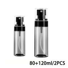 2pcs 80ml Fine Mist Spray Bottles, Empty Moisturizing Spray Bottles, Perfume Travel Spray Bottles. Essential Travel Items For Christmas And Halloween - Dark Green - View 12