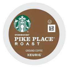 Starbucks K-Cup Coffee Pods, Medium Roast Hot Or Iced Coffee, Pike Place Roast, 96 Keurig Pods ​ - Classic Roast - View 2