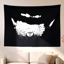 1pc Background Cloth, Bedroom Decor Hanging Painting, Study Room Background Cloth, Living Room Hanging Cloth - 1PC - View 6
