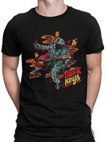 Women T-Shirts - Black - View 6