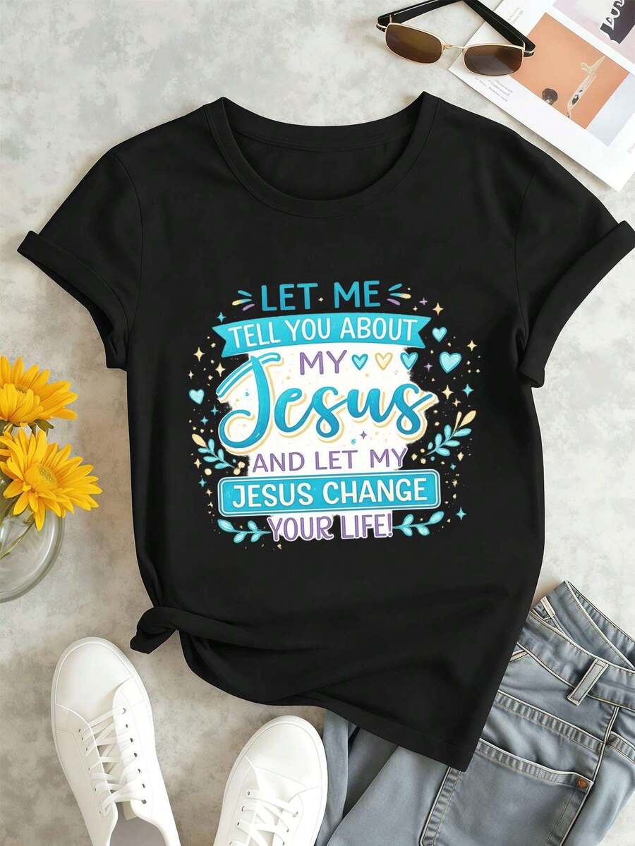 Women T-Shirts - Black - View 1