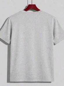 Camiseta Unissex 100% Algodão Estampa Fisioterapia Faculdade Profissão Casual Fisio - Cinza - Visão 2