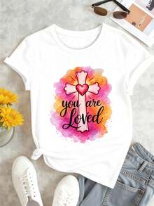 Women T-Shirts - White - View 2
