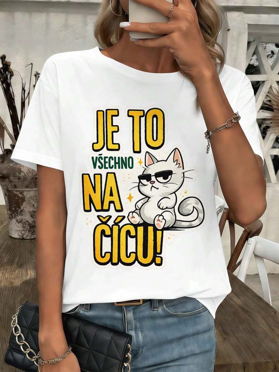 Women T-Shirts - White - View 1