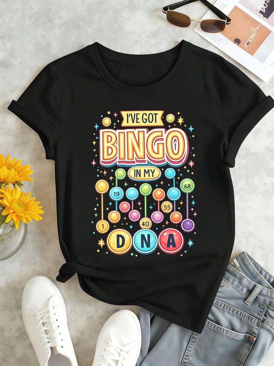 Women T-Shirts - Black - View 1
