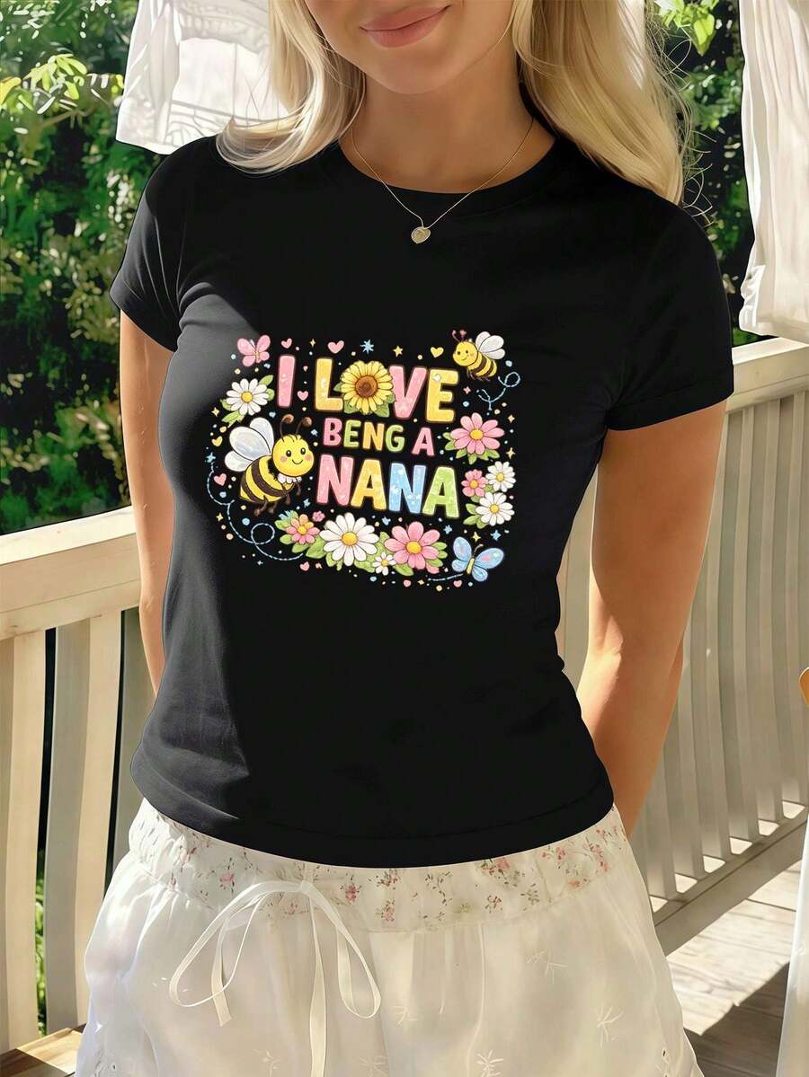 Women T-Shirts - Black - View 1