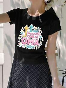 Women T-Shirts - Black - View 2