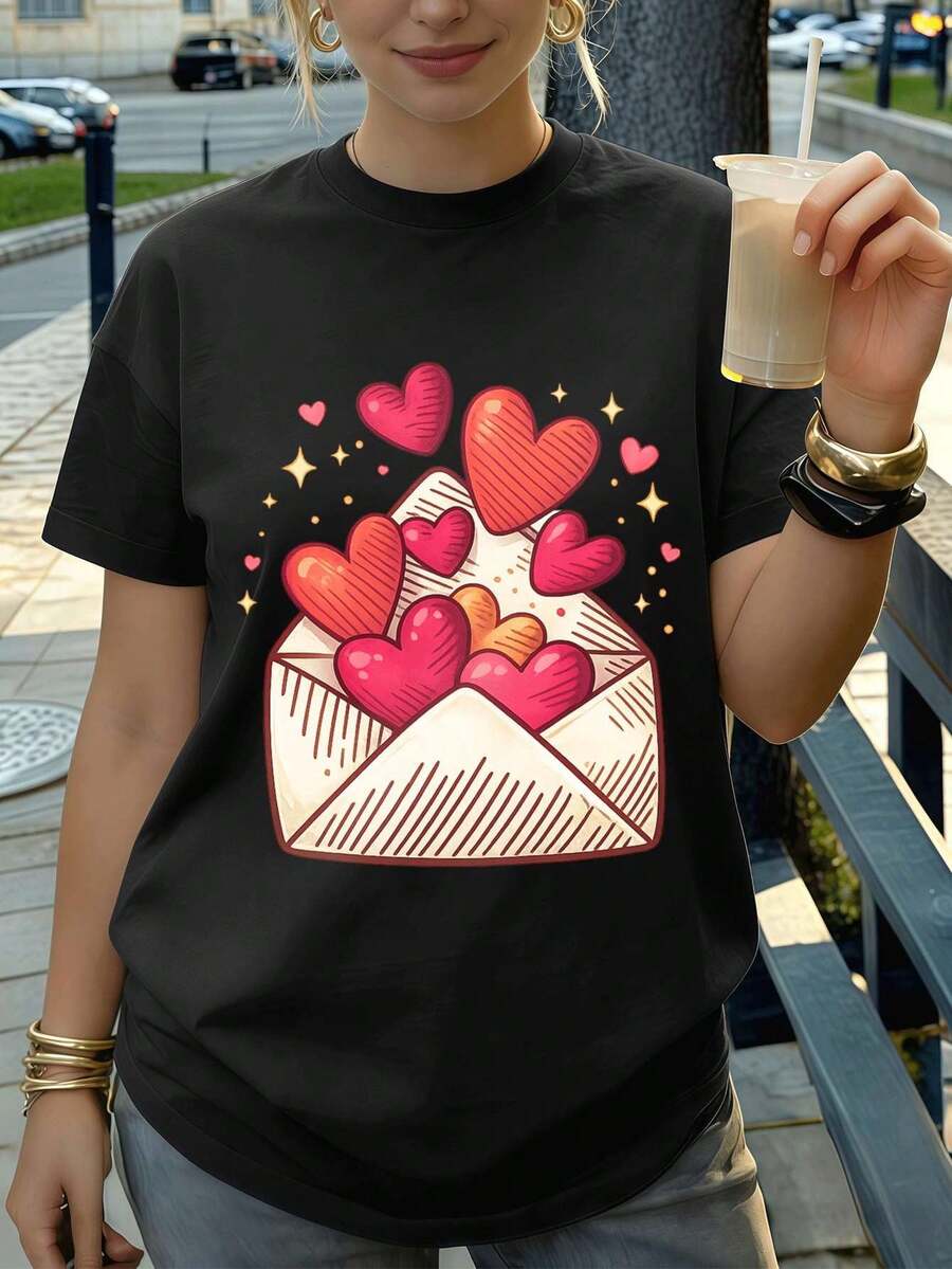 Women T-Shirts - Black - View 1