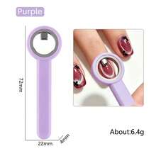 MIANEL GEL 2026 New Handle Ring Cat Eye Magnetic Tool, Strong Magnetic Tool, Easily Create Hollow Cat Eye Effect Within 3 Seconds, Suitable For Beginners, Applicable For Nail Salons And Home Use - Multicolor - View 7