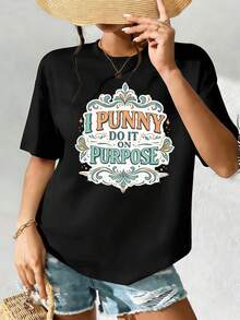 Women T-Shirts - Black - View 2