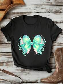 Women T-Shirts - Black - View 1