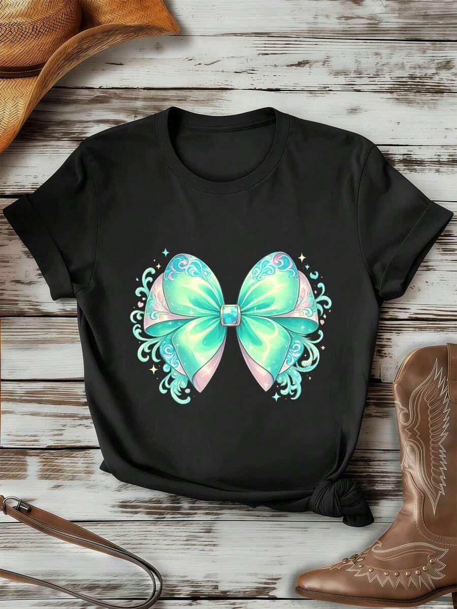 Women T-Shirts - Black - View 1