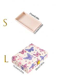 1pc Chinese Style Jewelry Storage Box, Jewelry Organizer Box, Earring & Jewelry Box, Vanity Organizer, Home Storage & Organization, Bedroom Decor, Perfect Gift For Women, Elegant Jewelry Box For Earrings, Necklaces, Bracelets, Rings - Multicolor - View 7