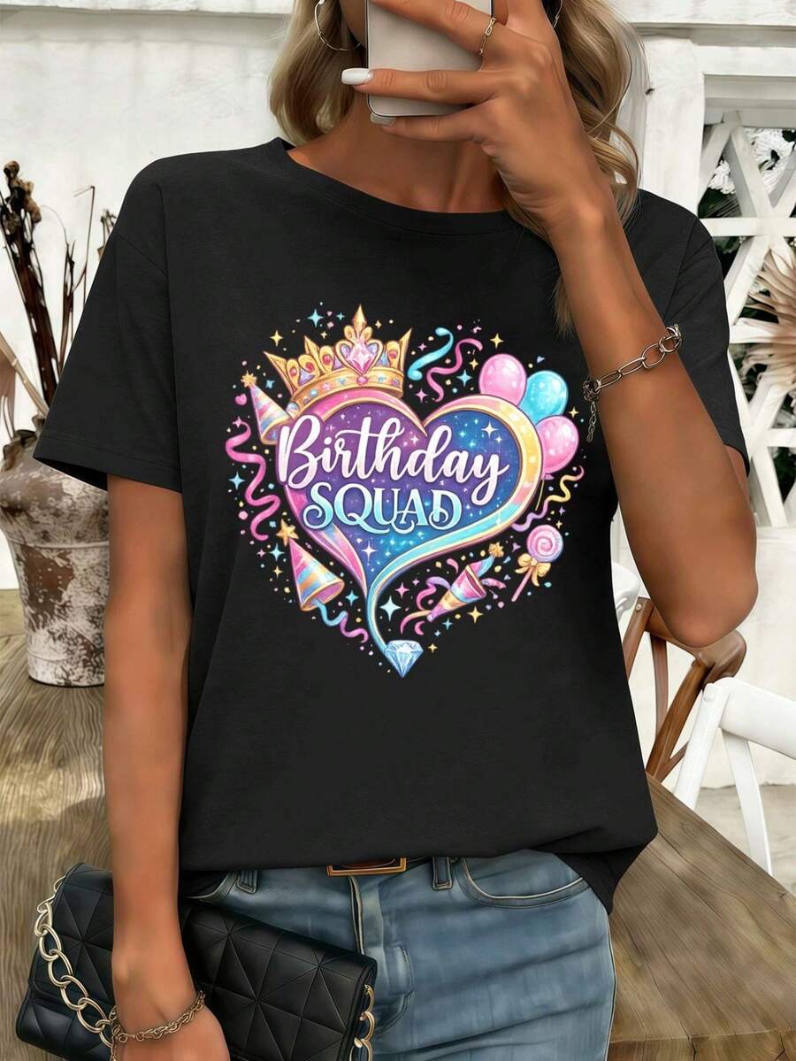 Women T-Shirts - Black - View 1