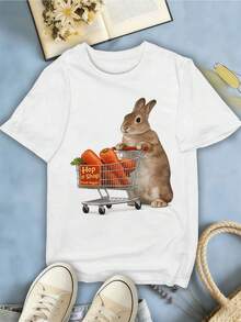Women T-Shirts - White - View 2