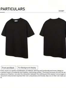 Men's Summer Short Sleeve - Black - View 3