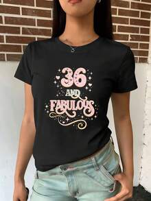 Women T-Shirts - Black - View 2