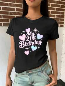 Women T-Shirts - Black - View 2