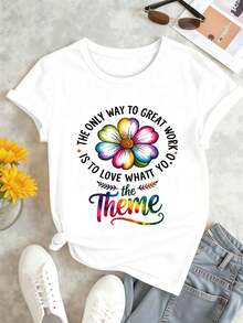 Women T-Shirts - White - View 2