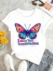 Women T-Shirts - White - View 2