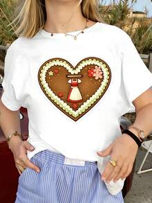 Women T-Shirts - White - View 1