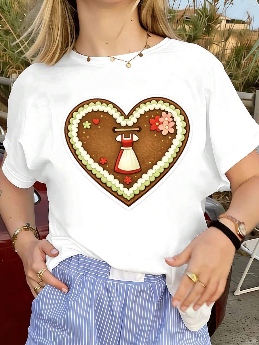 Women T-Shirts - White - View 1