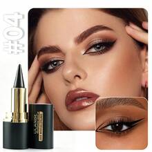 Waterproof Eyeliner Pencil, Long-Wearing Gel Eyeliner For Professional Makeup, 1 Count 4 Color - 彩色 - 查看 9