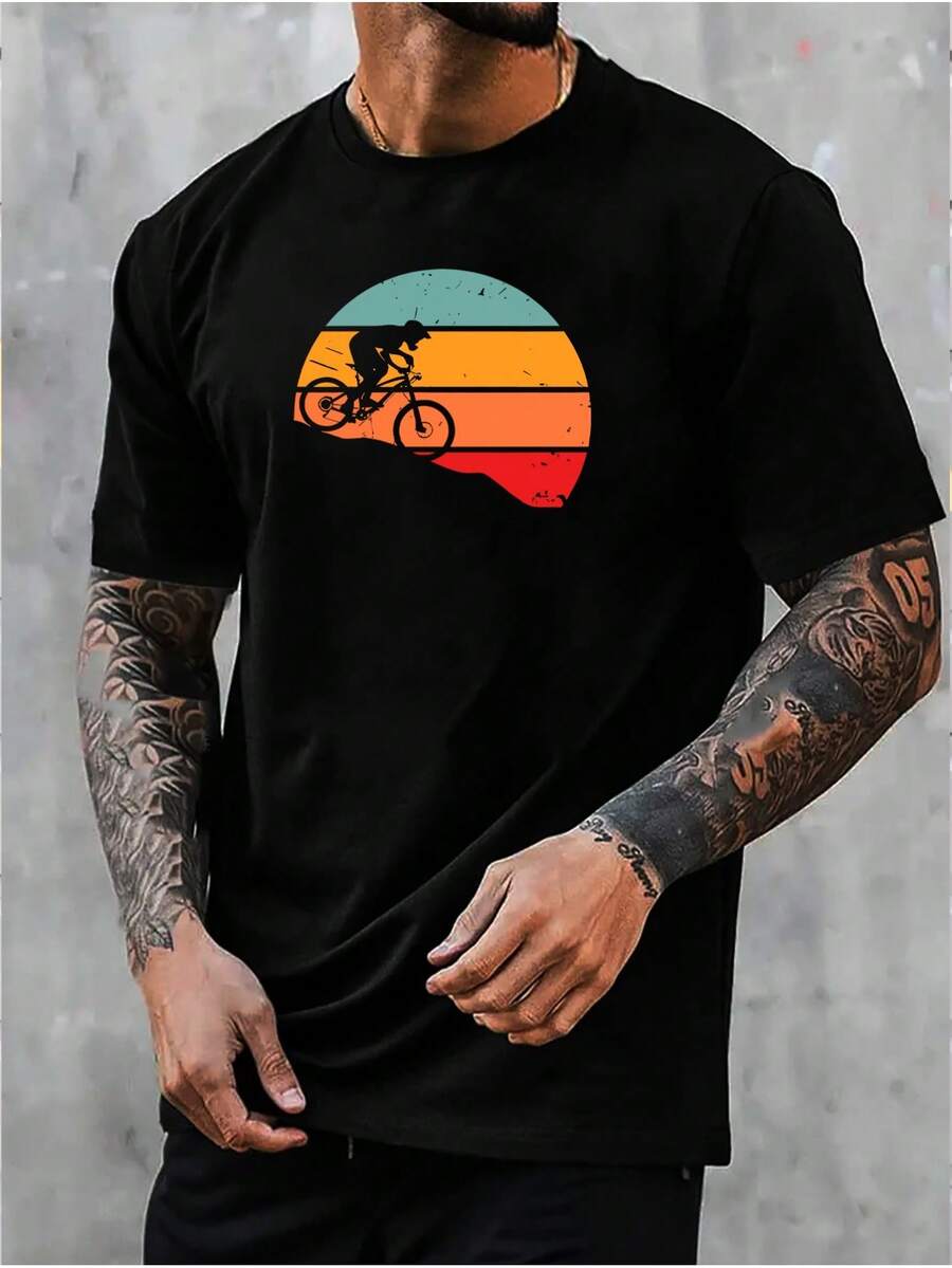 Dam-T-shirts - Svart - Visa 1