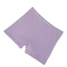 Pantalones cortos de  para mujer, tipo bóxer, sin costuras, ropa interior femenina, bragas, pantalones cortos protectores en negro y beige - Morado - Ver 4