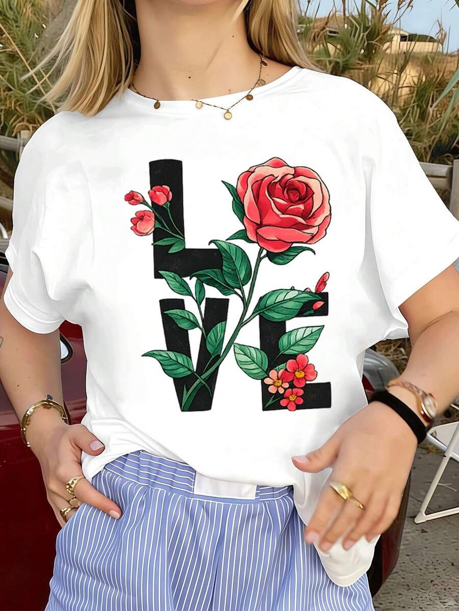 Women T-Shirts - White - View 1