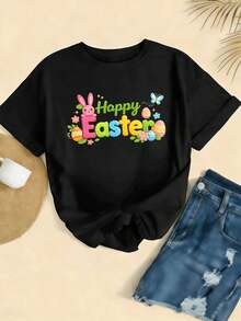 Women T-Shirts - Black - View 2