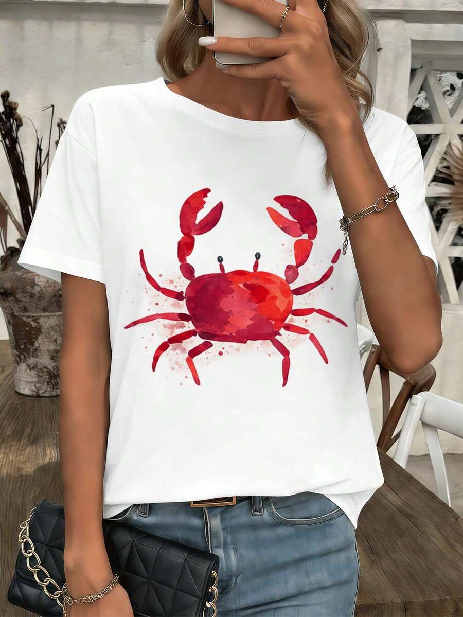Women T-Shirts - White - View 1