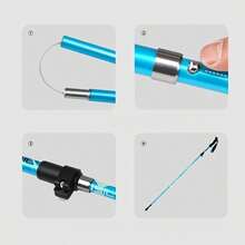 Bộ 2 gậy leo núi gấp gọn, làm từ hợp kim nhôm 6061 bền chắc, phù hợp cho leo núi, đi bộ đường dài, cắm trại và du lịch. - Nhiều màu - Xem 5