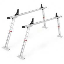 Truck Ladder Rack - Silver - View 1