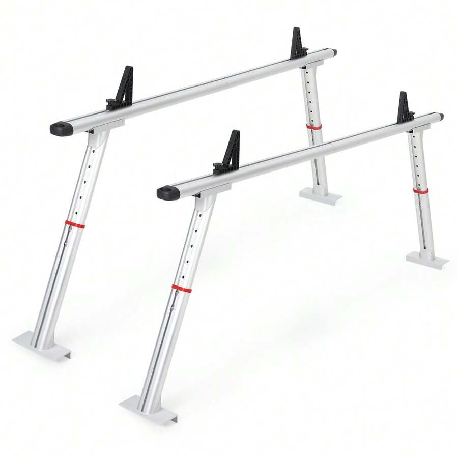 Truck Ladder Rack - Silver - View 1