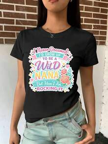 Women T-Shirts - Black - View 2