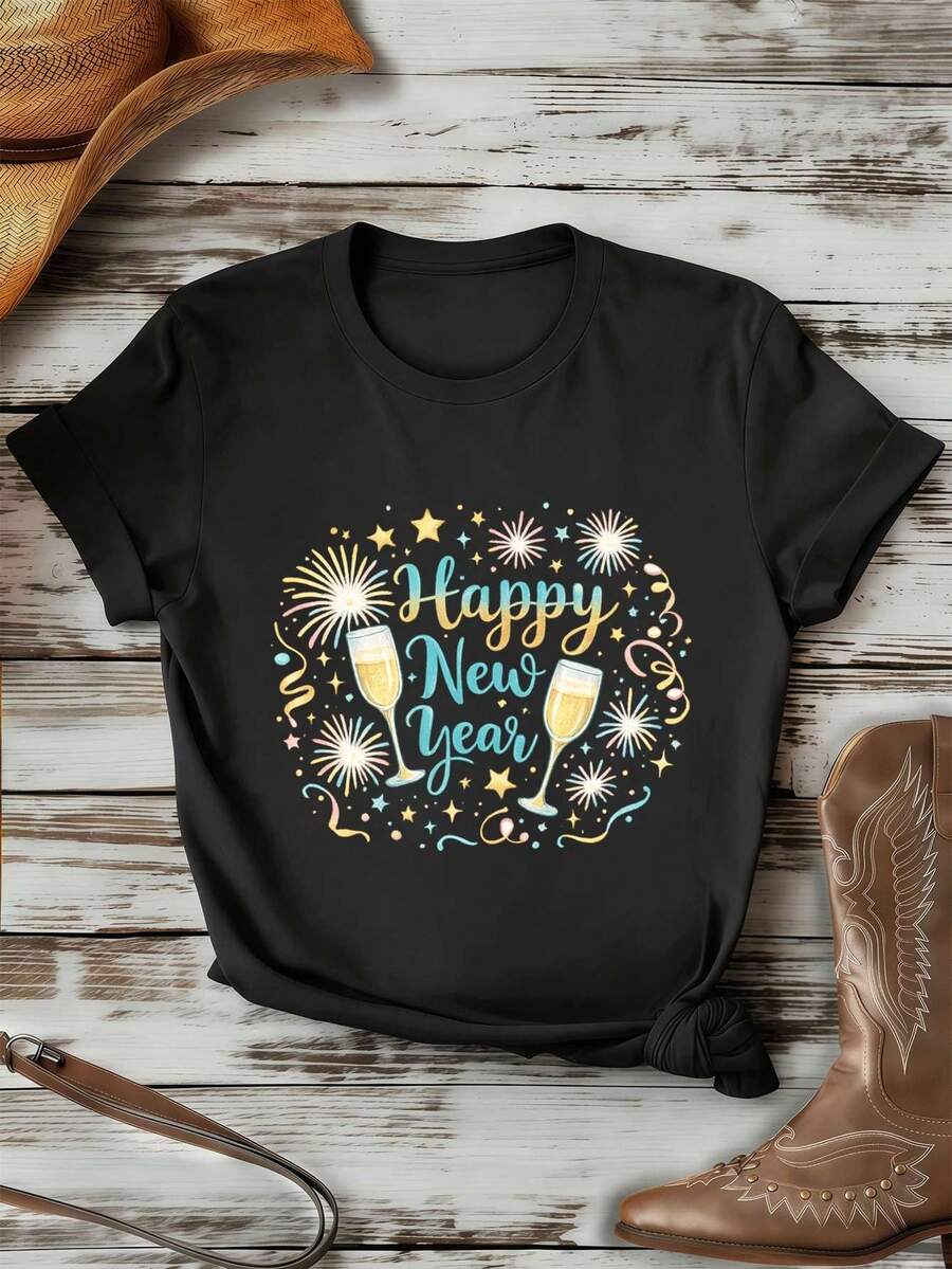 Women T-Shirts - Black - View 1