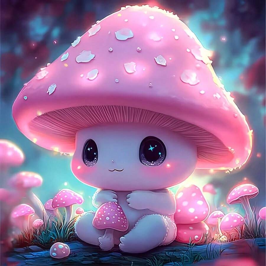 1件鑽石畫套裝,圓鑽點畫DIY,全鑽藝術手工,適合居家牆面裝飾禮物 - 圓鑽 - 查看 1