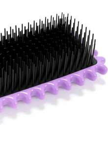 Multifunctional Curling Comb For Curly, Frizzy, And Straight Hair - Morado - Ver 2