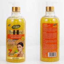 WWP Sữa tắm làm trắng da nghệ 1000ml, bọt vàng óng, công thức kép Curcumin + Niacinamide, làm sáng da 7 ngày với SPF25, làm sạch sâu bụi bẩn, dầu thừa, clo và cải thiện tông màu da không đều, bọt không gây khô da, thích hợp sử dụng hàng ngày, không gây khô căng da. - gừng - Xem 6