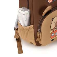 Mochila infantil con diseño de coche de dibujos animados - A - Ver 9