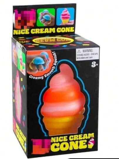 Squeeze & Sound Stress Relief Toy, Mini Tactile Squeeze Toy