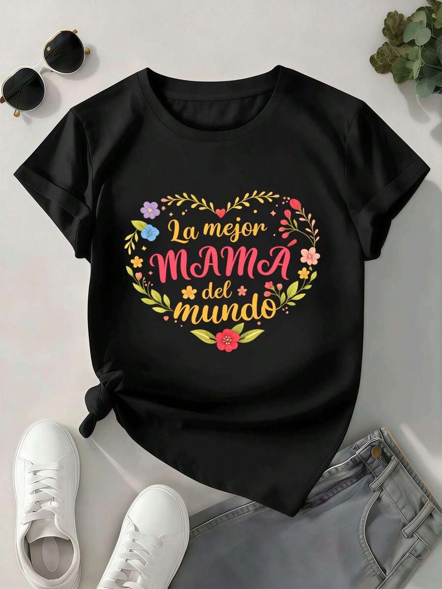 Women T-Shirts - Black - View 1