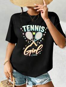 Women T-Shirts - Black - View 2