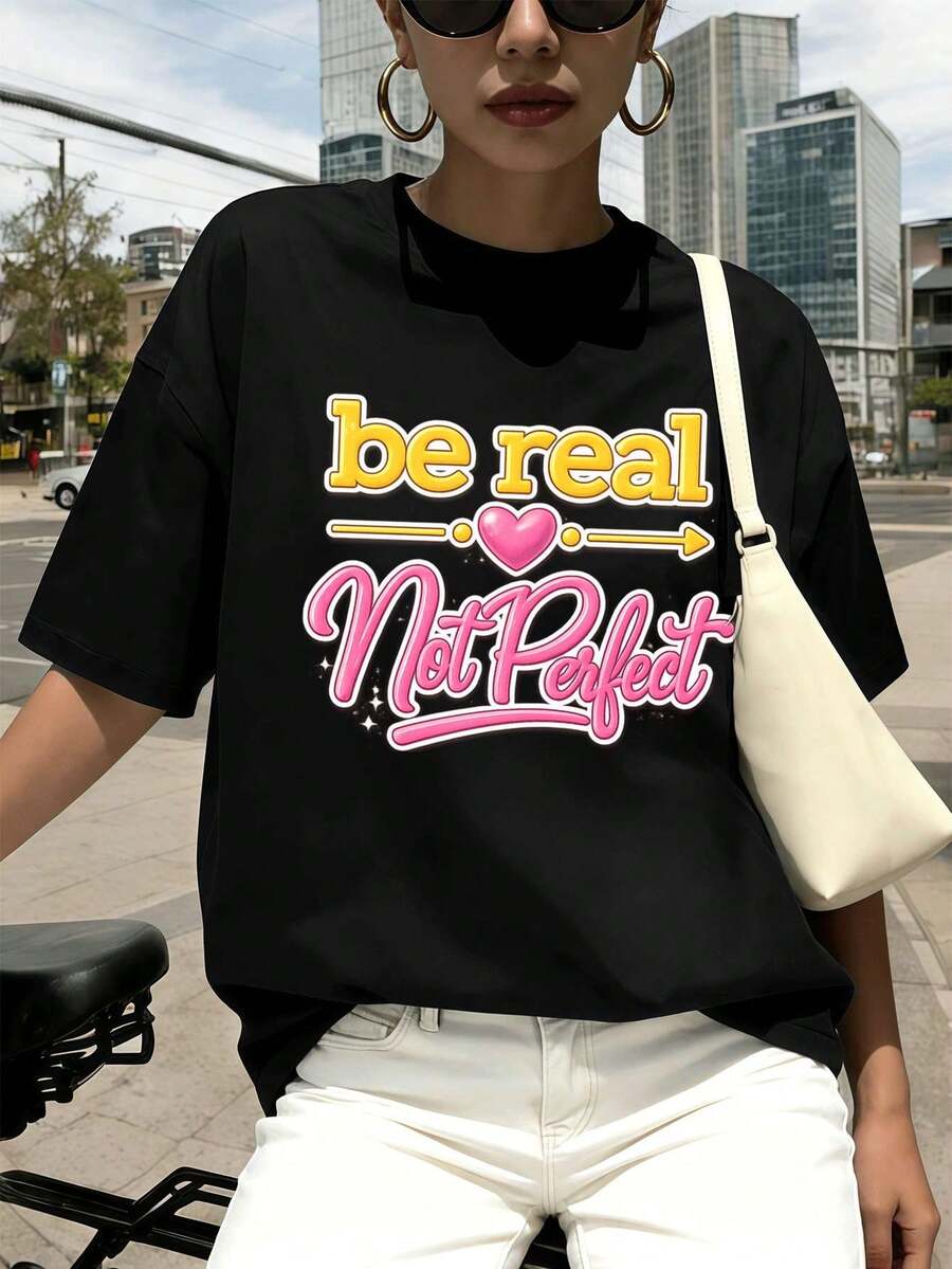 Women T-Shirts - Black - View 1