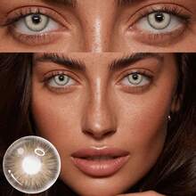 Brown Little Devil Eye Contact - Moisturizes And Daily Wear, Enhances Your Appearance On Holidays And Birthdays, Cheap, Valentine's Day, Cheap Goods, Travel, Travel Essentials, Room Decoration, Valentine's Day Gifts, Cheap Things, Rooms, Vacation Essentials, Women's Gifts, Bedrooms, Valentine's Day Supplies, 99 Cents - màu nâu - Xem 3
