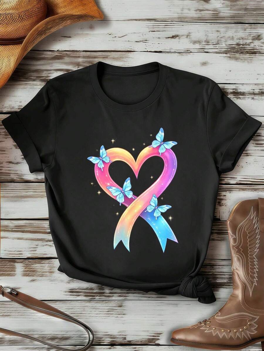 Women T-Shirts - Black - View 1